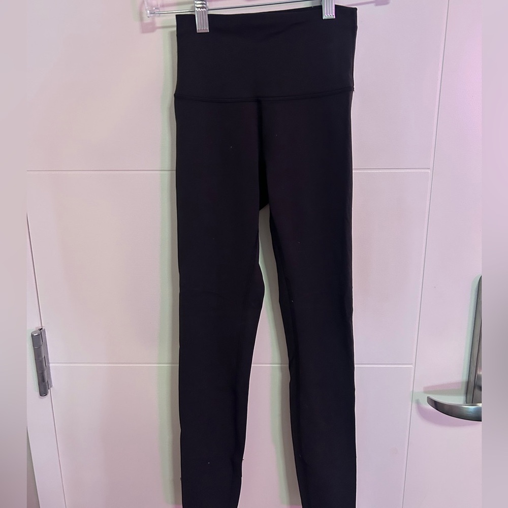 Lululemon Athletica Black Wunder Under Leggings